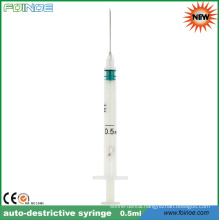 disposable safety syringe